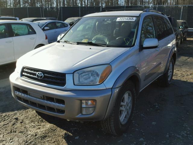 JTEGH20V910023711 - 2001 TOYOTA RAV4 GRAY photo 2