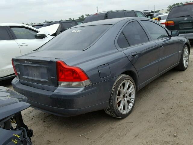 YV1RS59V942319334 - 2004 VOLVO S60 2.5T GRAY photo 4