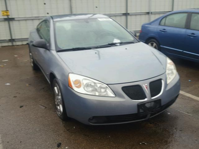 1G2ZH18N574142602 - 2007 PONTIAC G6 GT BLUE photo 1