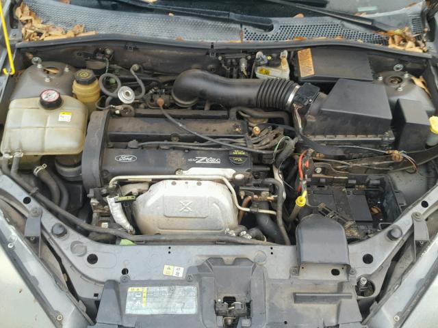 1FAFP34364W130742 - 2004 FORD FOCUS SE C GRAY photo 7