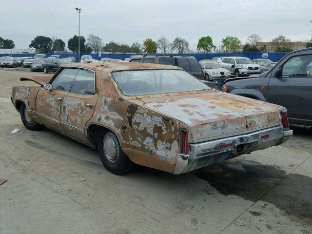 354399C105858 - 1969 OLDSMOBILE DELTA 88 BROWN photo 3