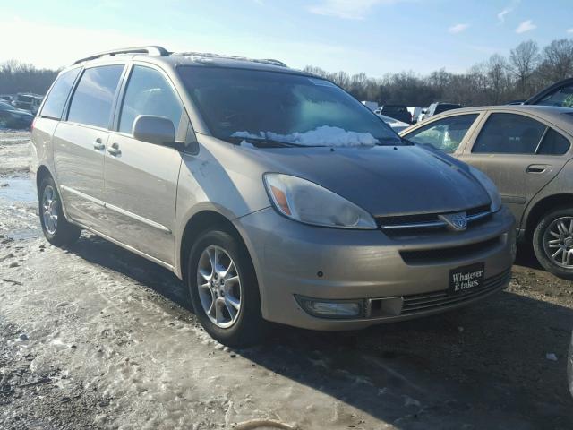 5TDZA22C15S379814 - 2005 TOYOTA SIENNA XLE GOLD photo 1