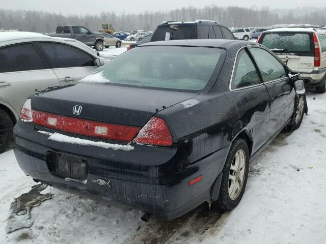 1HGCG22562A004114 - 2002 HONDA ACCORD EX BLACK photo 4