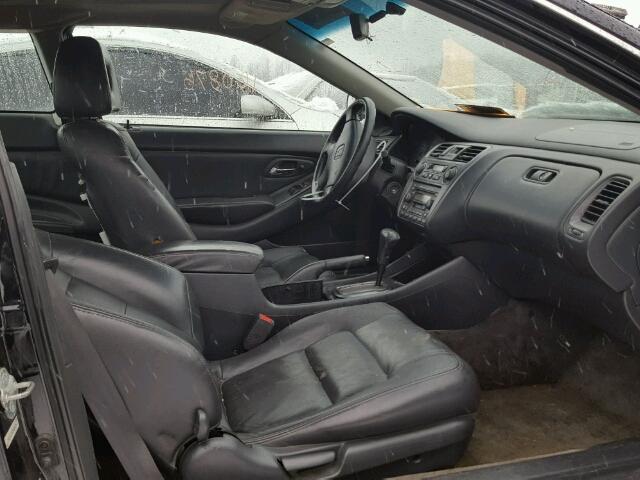 1HGCG22562A004114 - 2002 HONDA ACCORD EX BLACK photo 5