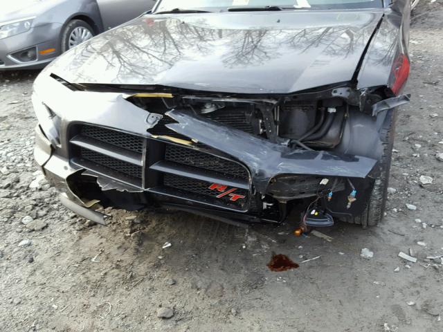 2B3LA53T79H619797 - 2009 DODGE CHARGER R/ BLACK photo 9