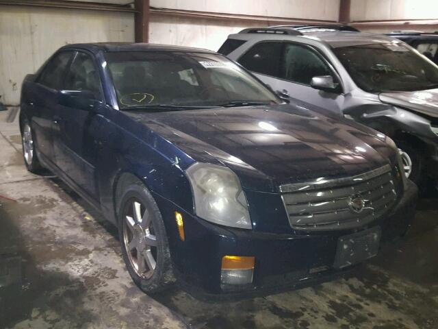 1G6DM577X40110200 - 2004 CADILLAC CTS BLUE photo 1