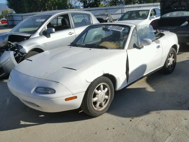 JM1NA3514M0231303 - 1991 MAZDA MX-5 MIATA WHITE photo 2