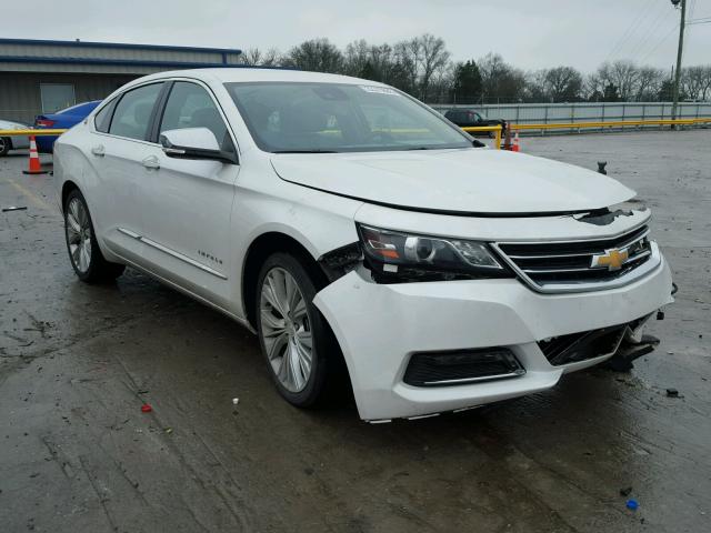 1G1165S32FU127141 - 2015 CHEVROLET IMPALA LTZ WHITE photo 1