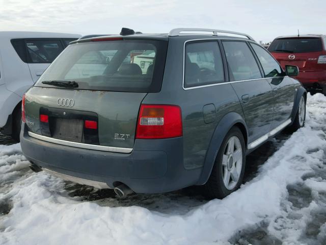 WA1YD64B54N041927 - 2004 AUDI ALLROAD BROWN photo 4