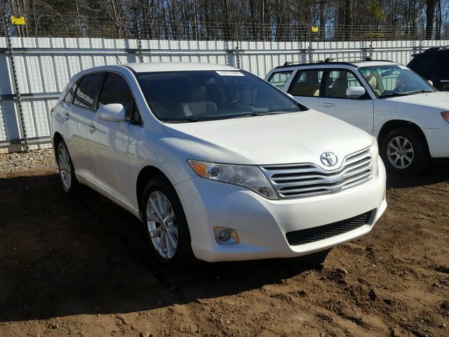 4T3ZE11A99U004479 - 2009 TOYOTA VENZA BASE WHITE photo 1