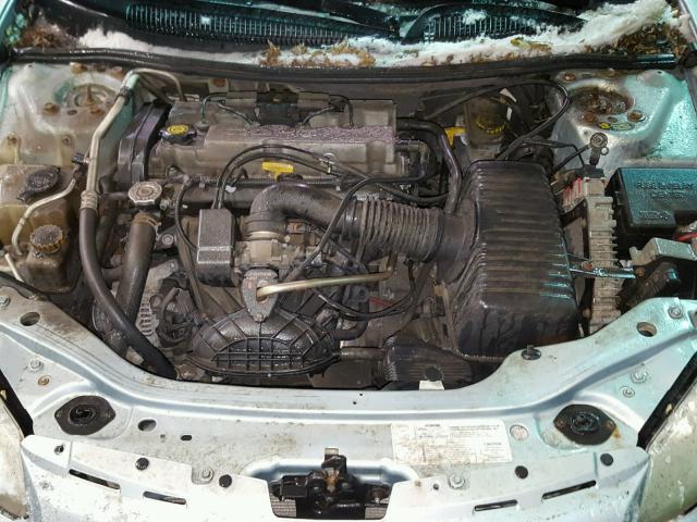 1C3EL46X22N338857 - 2002 CHRYSLER SEBRING LX BLUE photo 7