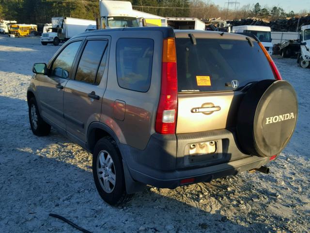 SHSRD78824U238687 - 2004 HONDA CR-V EX GOLD photo 3