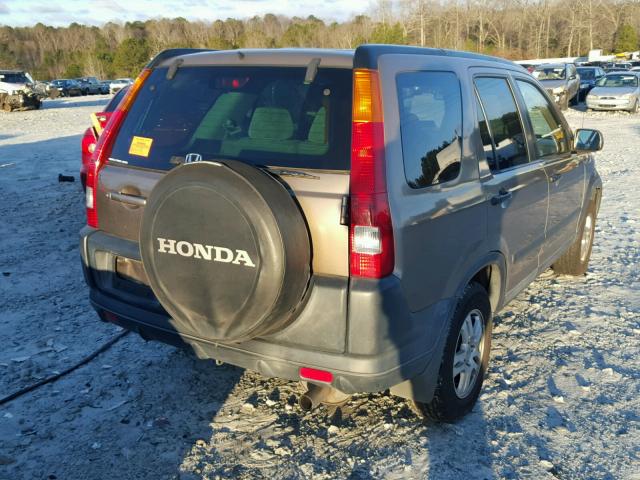 SHSRD78824U238687 - 2004 HONDA CR-V EX GOLD photo 4