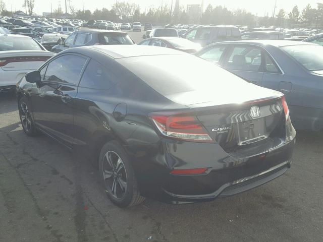 2HGFG3B87FH523127 - 2015 HONDA CIVIC EX BLACK photo 3