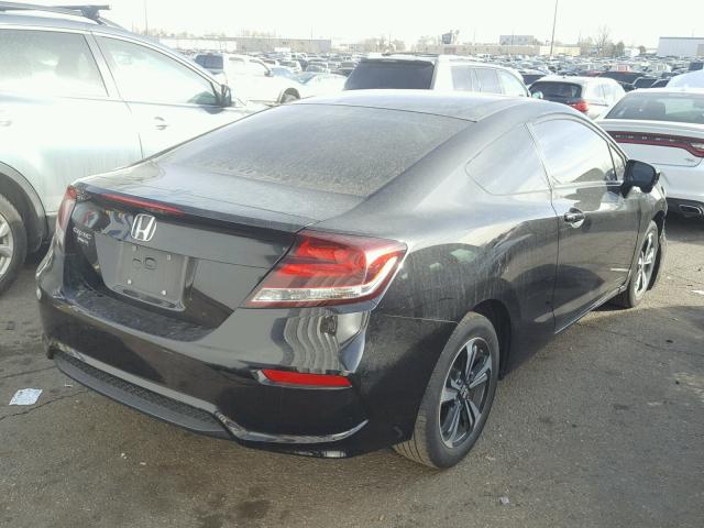 2HGFG3B87FH523127 - 2015 HONDA CIVIC EX შავი ფოტო 4