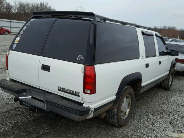 3GNFK16RXVG188780 - 1997 CHEVROLET SUBURBAN K WHITE photo 4