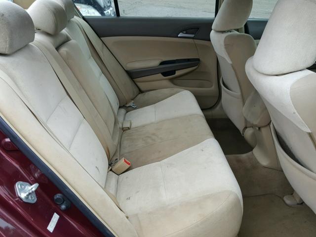 1HGCP26318A109547 - 2008 HONDA ACCORD LX BROWN photo 6