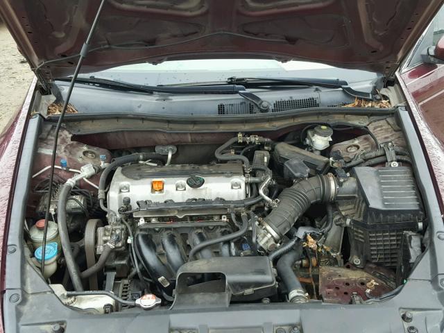 1HGCP26318A109547 - 2008 HONDA ACCORD LX BROWN photo 7