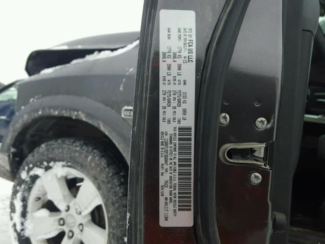 1C6RR7LM2FS660047 - 2015 RAM 1500 SLT GRAY photo 10