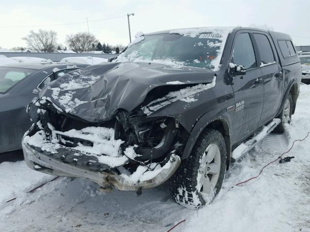 1C6RR7LM2FS660047 - 2015 RAM 1500 SLT GRAY photo 2