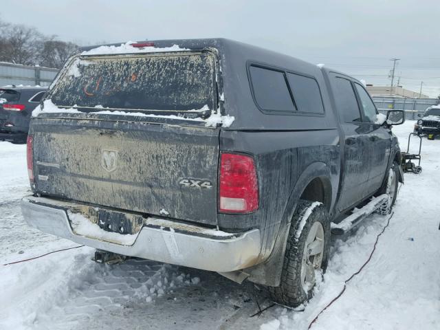 1C6RR7LM2FS660047 - 2015 RAM 1500 SLT GRAY photo 4