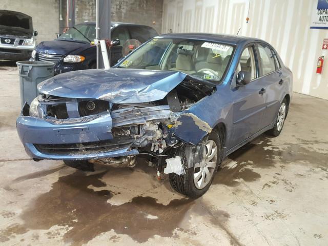 JF1GE616X8H526600 - 2008 SUBARU IMPREZA 2. BLUE photo 2