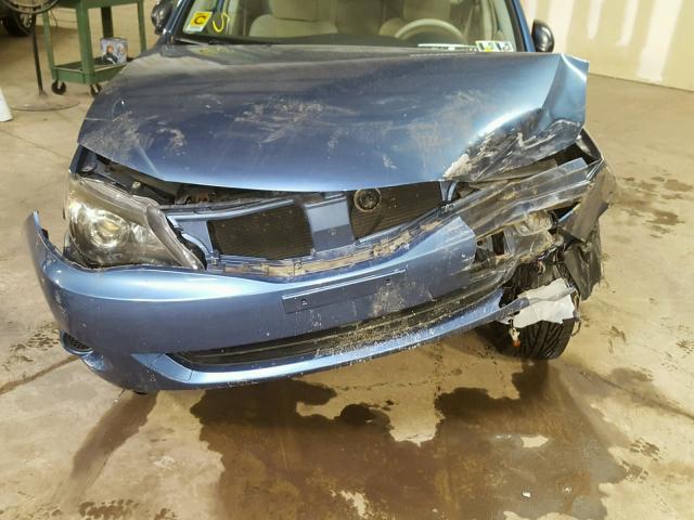 JF1GE616X8H526600 - 2008 SUBARU IMPREZA 2. BLUE photo 7