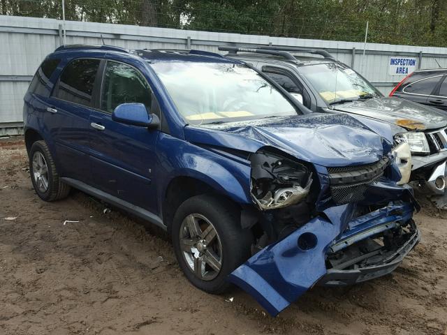 2CNDL73F786053309 - 2008 CHEVROLET EQUINOX LT BLUE photo 1