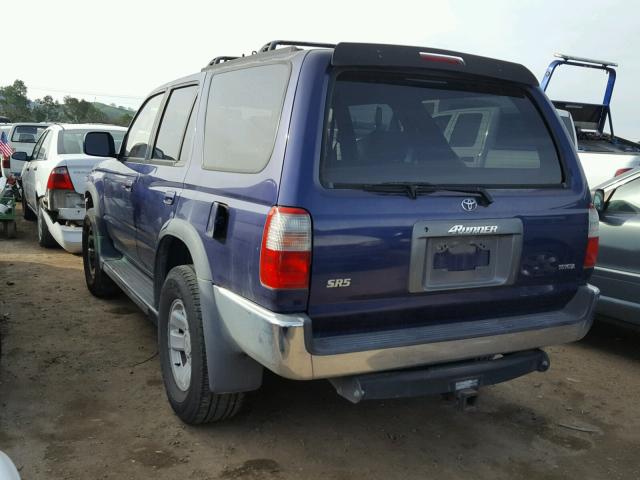 JT3HN86R2W0154036 - 1998 TOYOTA 4RUNNER SR BLUE photo 3