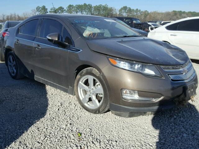 1G1RA6E48EU141152 - 2014 CHEVROLET VOLT BROWN photo 1