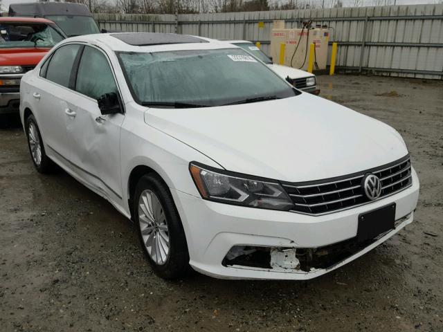 1VWBT7A35HC066097 - 2017 VOLKSWAGEN PASSAT SE WHITE photo 1