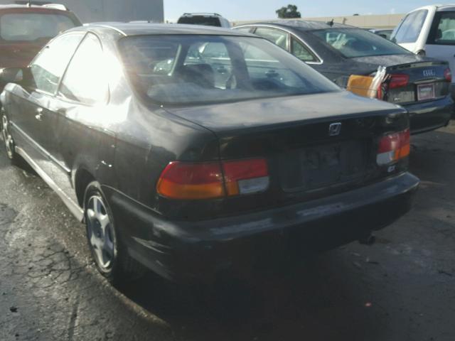 1HGEJ8244WL070627 - 1998 HONDA CIVIC EX 黑色 照片 3