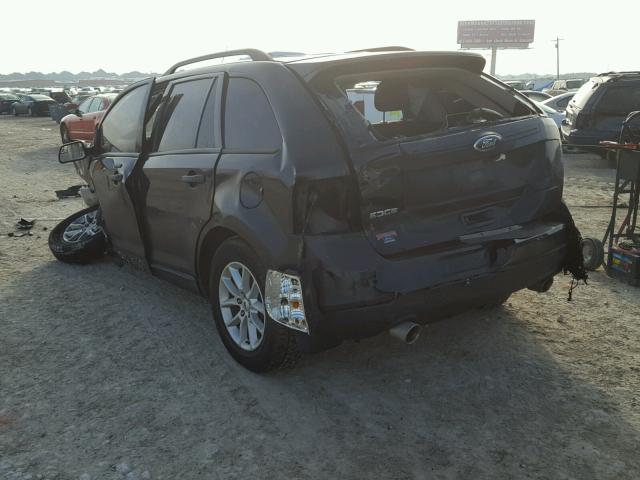 2FMDK3GC5DBC92435 - 2013 FORD EDGE SE BLACK photo 3