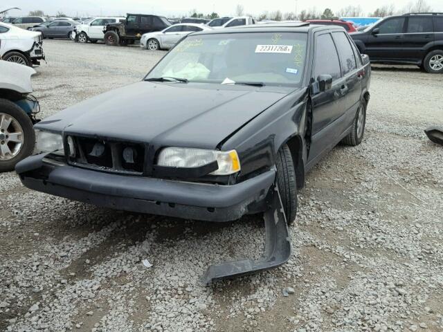 YV1LS5542T3335015 - 1996 VOLVO 850 BASE BLACK photo 2