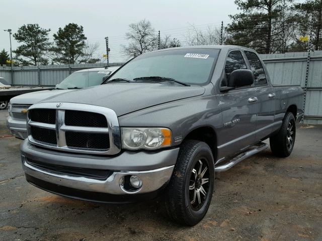 1D7HA18D35S346316 - 2005 DODGE RAM 1500 S SILVER photo 2