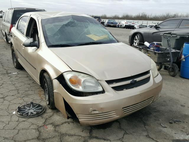 1G1AK52F657621988 - 2005 CHEVROLET COBALT TAN photo 1