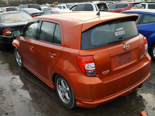 JTKKU10478J029029 - 2008 TOYOTA SCION XD ORANGE photo 3