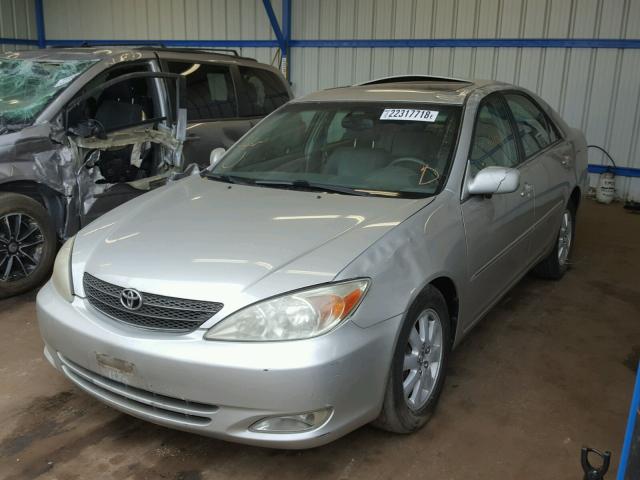 4T1BF30K34U571423 - 2004 TOYOTA CAMRY LE SILVER photo 2