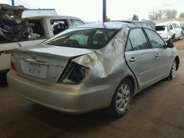 4T1BF30K34U571423 - 2004 TOYOTA CAMRY LE SILVER photo 4