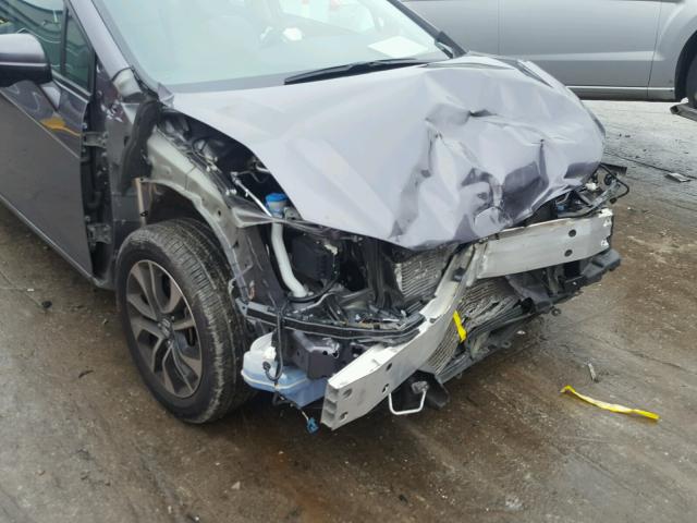 19XFB2F88FE103213 - 2015 HONDA CIVIC EX ნაცრისფერი ფოტო 9