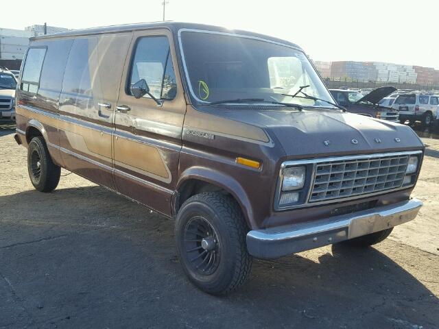 1FDDE14G5CHA55433 - 1982 FORD ECONOLINE BROWN photo 1