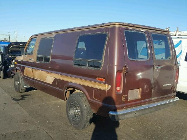 1FDDE14G5CHA55433 - 1982 FORD ECONOLINE BROWN photo 3