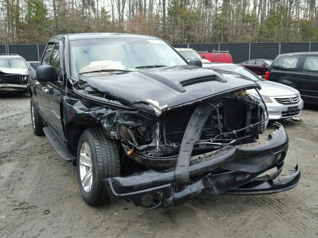 1D7HU18D04J257444 - 2004 DODGE RAM 1500 S BLACK photo 1