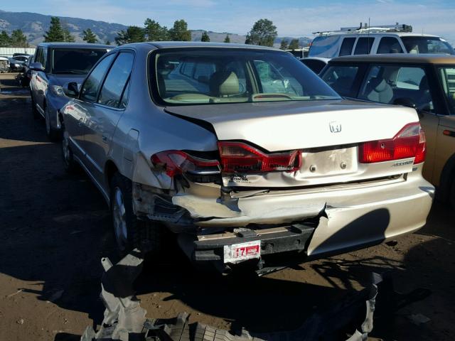 1HGCG1650YA020838 - 2000 HONDA ACCORD EX BEIGE photo 3