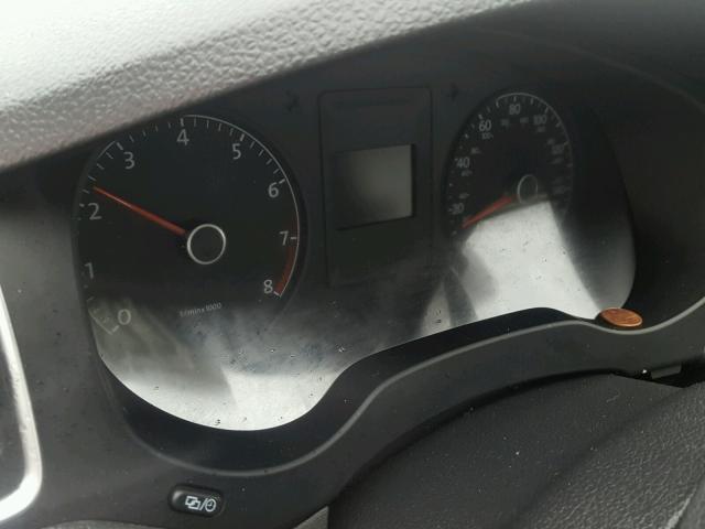 3VW2K7AJ8DM309802 - 2013 VOLKSWAGEN JETTA BASE ვერცხლისფერი ფოტო 8