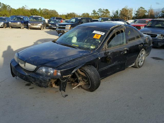 1LNHM87A66Y606087 - 2006 LINCOLN LS BLACK photo 2