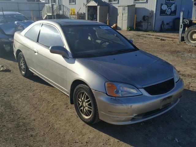 1HGEM21953L016833 - 2003 HONDA CIVIC EX SILVER photo 1