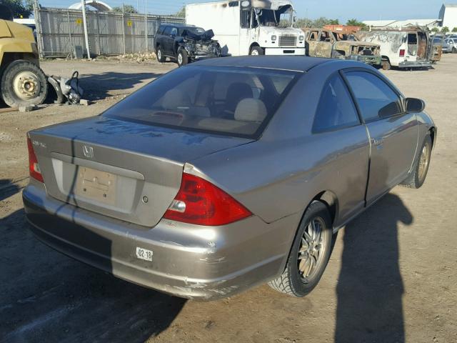 1HGEM21953L016833 - 2003 HONDA CIVIC EX SILVER photo 4