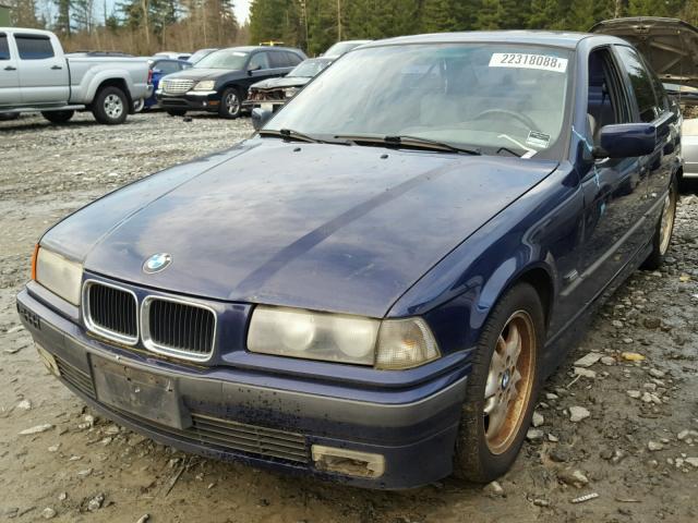 WBACD3326TAV16181 - 1996 BMW 328 I BLUE photo 2