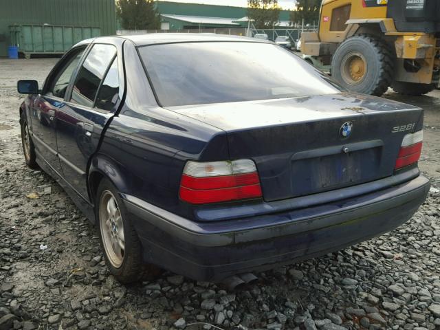 WBACD3326TAV16181 - 1996 BMW 328 I BLUE photo 3